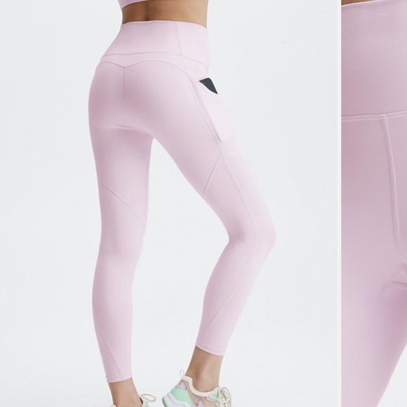 Oasis high waisted 7/8 leggings in icy lavender - Picture 2 of 3